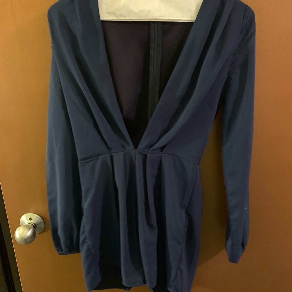 TOBI navy blue romper - size small - Picture 3 of 3